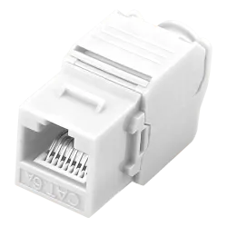 Conector para cables UTP - Conector salida RJ45 - Compatible UTP categoría 6A - Fácil instalación sin necesidad de he...