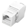 Conector para cables UTP - Conector salida RJ45 - Compatible UTP categoría 6A - Fácil instalación sin necesidad de he...