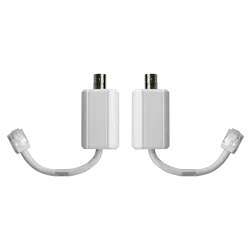 Extensor EoC Branded - Ethernet por cable coaxial - Pasivo | Específico ePoE - Emisor y receptor indistintamente - Pe...