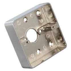 Caja para pulsador - Compatible con selección de producto - Instalación en superficie - Fabricado en aleación de zinc...