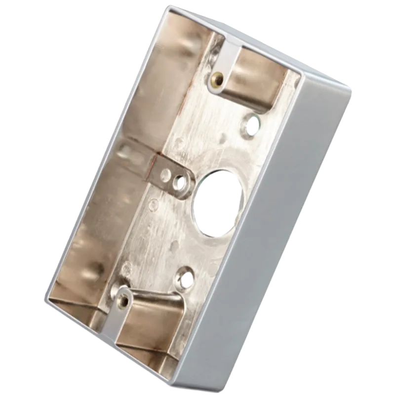 Caja para pulsador - Compatible con ISK-841D - Instalación de superficie - Fabricado en aleación de zinc - Resistente...
