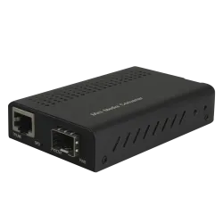 Conversor de medios - 1x Ethernet RJ45 - 1x SFP - Gigabit - 10/100/1000 Base-TX - Tamaño reducido
