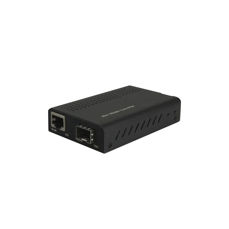 Conversor de medios - 1x Ethernet RJ45 - 1x SFP - Gigabit - 10/100/1000 Base-TX - Tamaño reducido