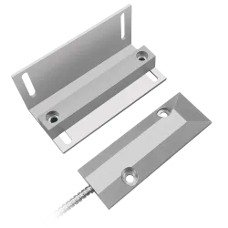 Contacto magnético - Apto para instalar en metal - Tecnología Reed Alta potencia - Sistema de conexión de 2 hilos - R...