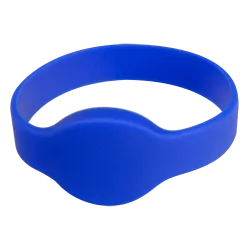 Pulsera de proximidad - ID por radiofrecuencia - MF pasivo | Color azul - Alta frecuencia 13.56 MHz - Diámetro 65 mm ...