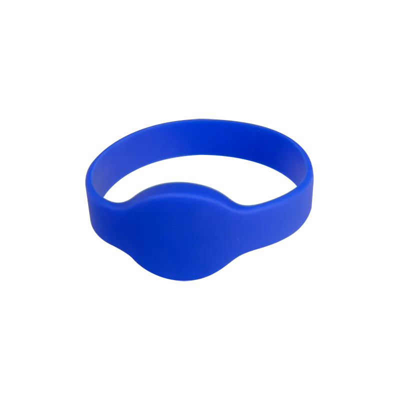 Pulsera de proximidad - ID por radiofrecuencia - MF pasivo | Color azul - Alta frecuencia 13.56 MHz - Diámetro 65 mm ...