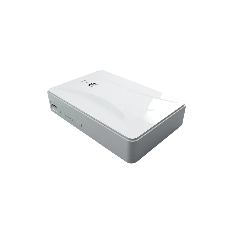 Router 4G Portátil - Conexión RJ45 10/100 o WiFi 802.11 b/g/n - Hasta 10 conexiones WiFi simultáneas - Powerbank 5200...