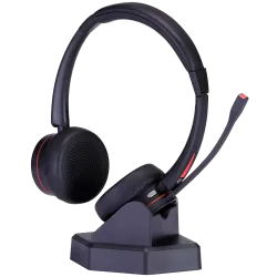 Auriculares inalámbricos - Cobertura de hasta 30m - Cancelación de ruido - Capacidad de 320mAh - Máximo tiempo de us...