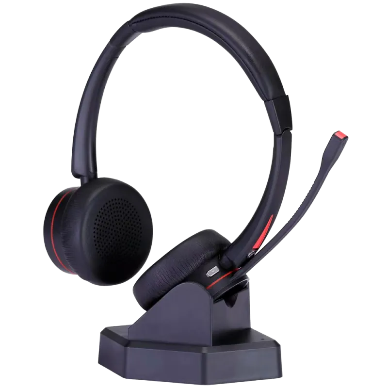 Auriculares inalámbricos - Cobertura de hasta 30m - Cancelación de ruido - Capacidad de 320mAh - Máximo tiempo de us...