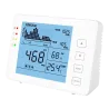 Medidor de CO2, temperatura y humedad - Con alarma visual y audible programable por el usuario - Registro de valor má...
