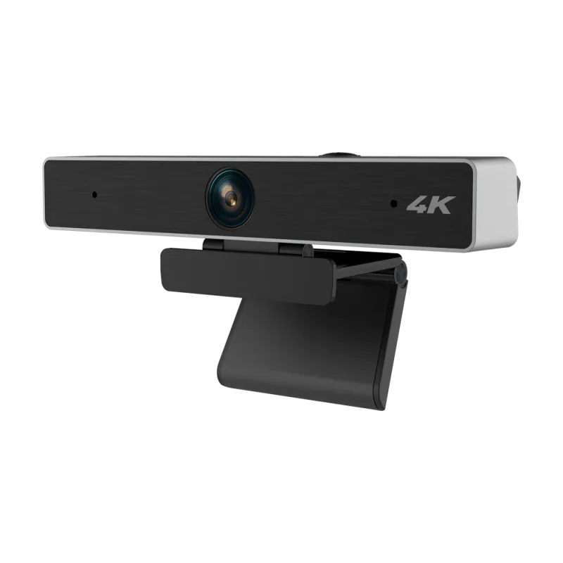 Nivian Cámara USB - Resolución 4K (3840x2160) - Ángulo de visión 120° - Micrófono dual integrado - Auto framing - Plu...