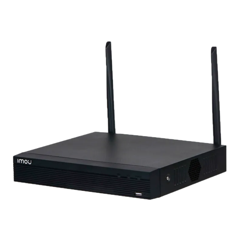 Grabador WiFi para cámaras Imou - WiFi 2.4GHz y cable LAN - 4 CH vídeo IP - Compresión H.265+ / H.264+ - Salida HDM...