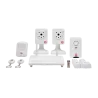 Kit de alarma doméstica Home8 - Conexión a internet / IP Cloud - Servicio solo bajo suscripción - 2 Cámaras IP / Veri...