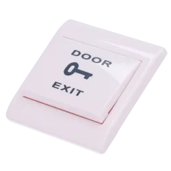 Pulsador de liberación de puerta - Uso profesional - Testado 500.000 usos - NO/COM | Empotrado - Medidas 86 (Al) x 86...