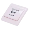 Pulsador de liberación de puerta - Uso profesional - Testado 500.000 usos - NO/COM | Empotrado - Medidas 86 (Al) x 86...