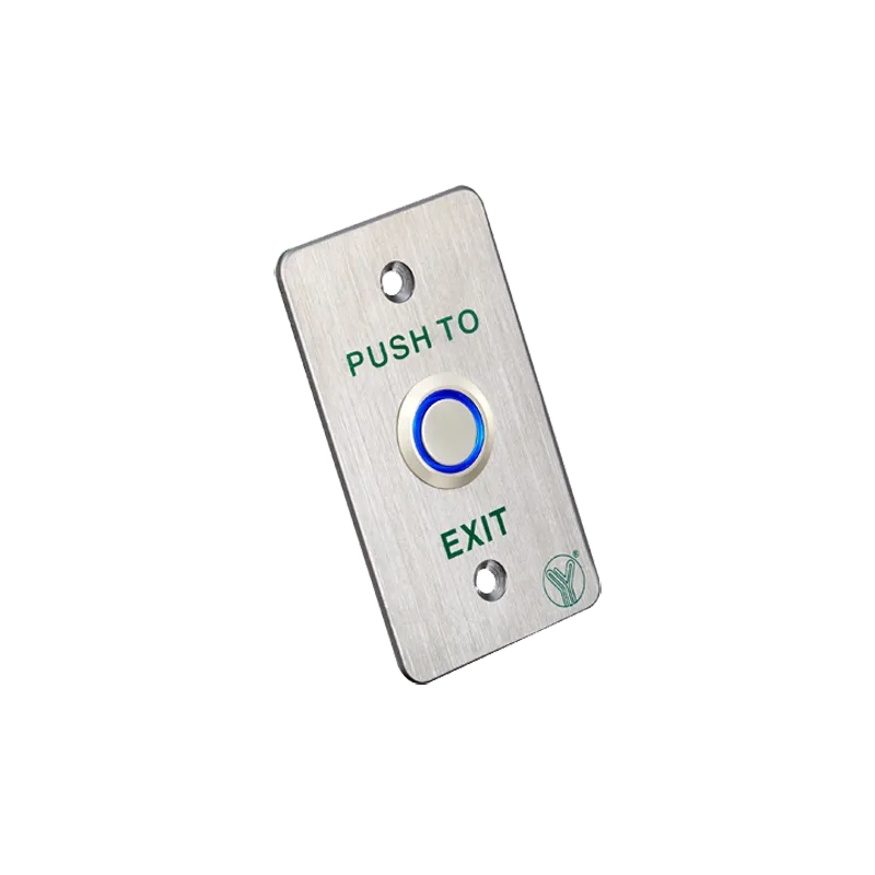 Pulsador de liberación de puerta con LED - Uso profesional - Testado 100.000 usos - NO/NC/COM | Empotrado o superfici...