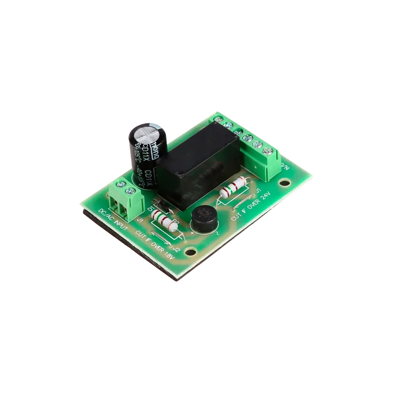 Módulo de relé - 1 entrada - 2 salidas de relés - Pequeño tamaño - Apto para todo tipo de puertas - Alimentación DC 12 V