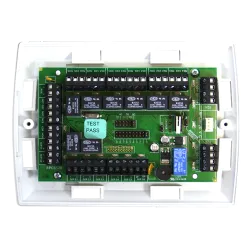 Pyronix - Expansor para 16 salidas - Certificado grado 3 - 8 salidas relay (NO o NC) - 8 salidas a transistor - Conex...