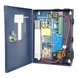 Caja de distribución de alimentación Slim - 1 entrada AC 220 V 5OHz - 4 salidas por par de cobre - Protección por fus...