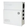 Caja de distribución de alimentación - 1 entrada AC 110 V ~ 220 V - 18 salidas por par de cobre - Protección por fusi...