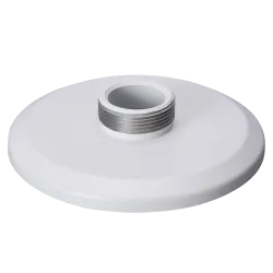 Soporte de techo - Apto para domos motorizadas - Fabricado en aluminio - 35 (Al) x 159 (Ø) mm - Pasador de cables