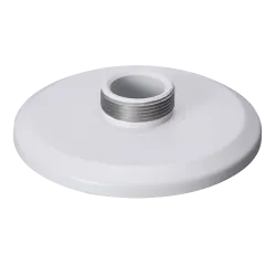 Soporte de techo - Apto para domos motorizadas - Fabricado en aluminio - 37 (Al) x 169 (Ø) mm - Pasador de cables