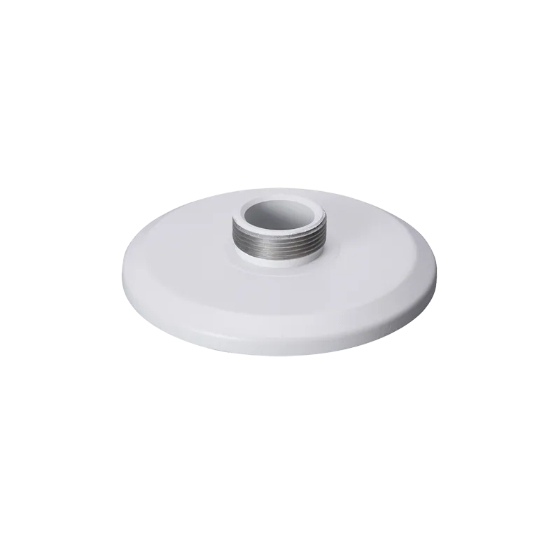 Soporte de techo - Apto para domos motorizadas - Fabricado en aluminio - 37 (Al) x 169 (Ø) mm - Pasador de cables