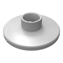 Soporte de techo - Apto para domos motorizadas - Fabricado en aluminio - 37 (Al) x 133 (Ø) mm - Pasador de cables
