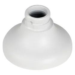 Soporte de techo - Apto para domos - Fabricado en aluminio - 83.5 (Al) x 134.1 (Ø) mm - Pasador de cables