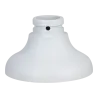 Soporte de techo - Apto para Domo - Fabricado en aluminio - 83.5 (Al) x 134.1 (Ø) mm - Pasador de cables