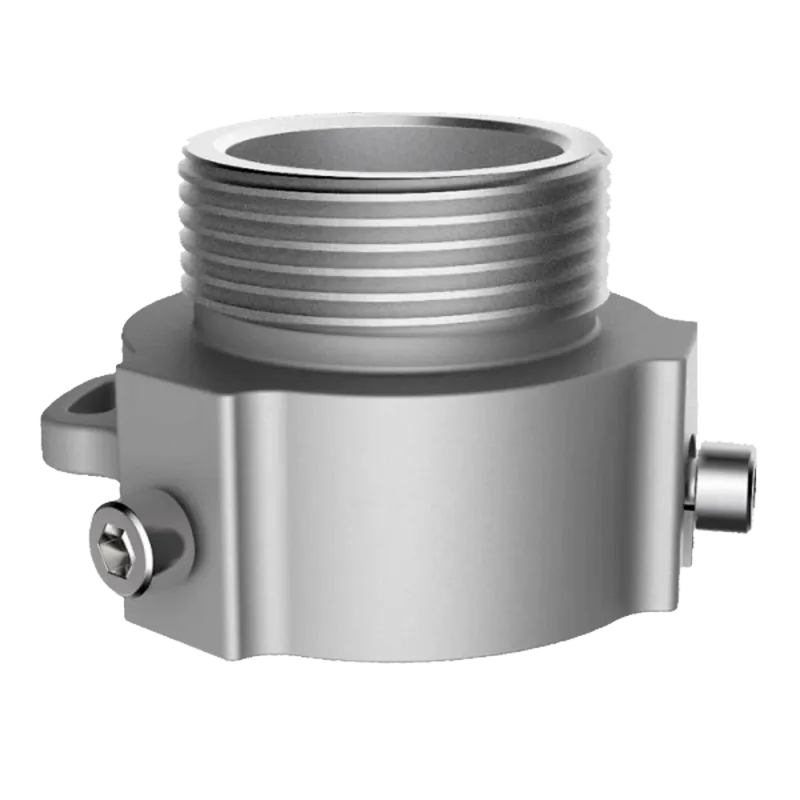 Rosca adaptadora - Para domos motorizadas - Aleación de aluminio - 49 (Al) x 60 (Ø) - 250 g