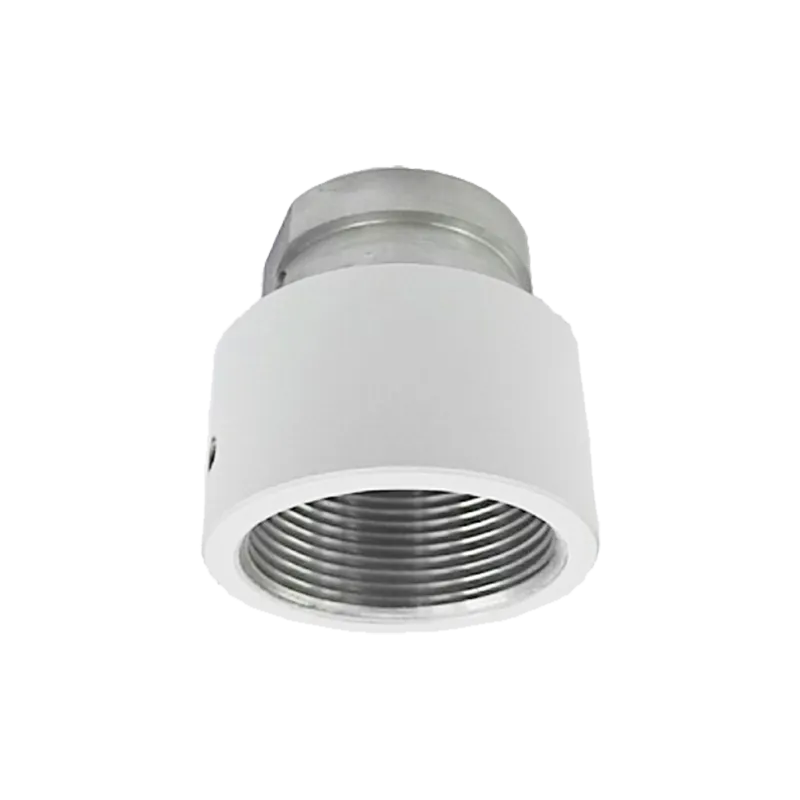 Rosca adaptadora - Para domos motorizadas - Aleación de aluminio - 58 (Al) x 60 (Ø) mm - 200 g