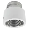 Rosca adaptadora - Para domos motorizadas - Aleación de aluminio - 58 (Al) x 60 (Ø) mm - 200 g