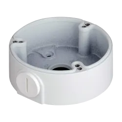Caja de conexiones - Apto para uso exterior - Instalación en techo o pared - Pasador de cables - Color blanco