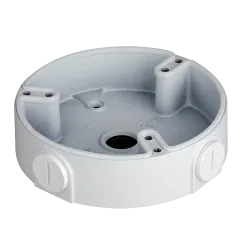 Caja de conexiones - Para cámaras domo - Apto para uso exterior - Instalación en techo o pared - Pasador de cables - ...