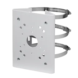 Soporte para mástiles/farolas - Para cámaras domo motorizadas - Rango diámetro 103~127 mm - Apto para uso en exterior...