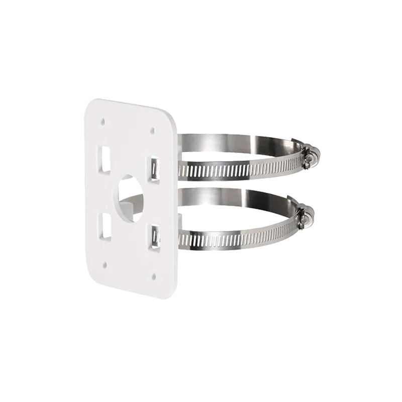 Soporte para mástiles/farolas - Para cámaras compactas - Rango diámetro 80~130 mm - Apto para uso en exterior - Color...