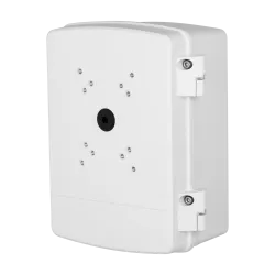 Caja de conexiones - Para cámaras domo motorizadas - Apto para uso exterior IP66 - Fabricado en aleación de aluminio ...