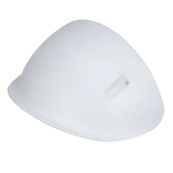 Carcasa protectora solar - Para cámaras domo - Apto para uso en exterior - Aluminio y SGCC - Color blanco