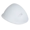 Carcasa protectora solar - Para cámaras domo - Apto para uso en exterior - Aluminio y SGCC - Color blanco