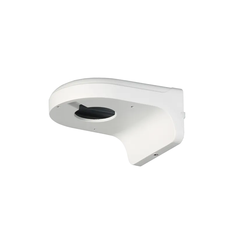 Soporte de pared - Para cámaras domo - Apto para uso en exterior - Color blanco - Carga máxima 1Kg - Pasador de cables