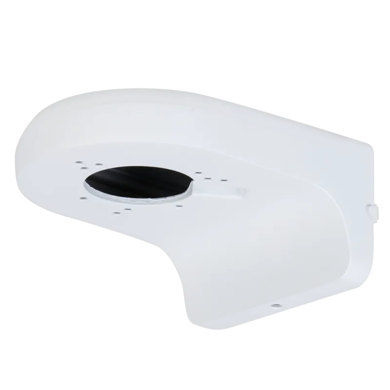 Soporte de pared - Para cámaras domo - Apto para uso en exterior - Carga máxima 2 kg - Pasador de cables - Color b...
