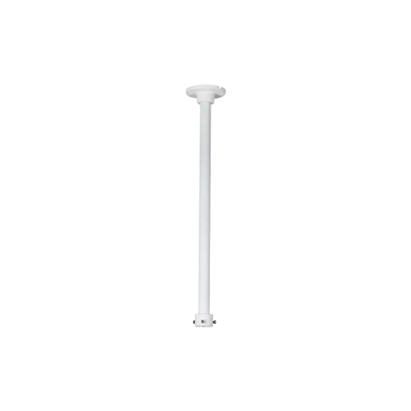 Soporte techo - Altura 767 mm - Apto para uso en exterior - Color blanco - Compatible con XSECURITY - Pasador de cables