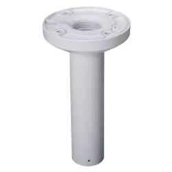 Soporte techo - Altura 240 mm - Apto para uso en exterior - Color blanco - Compatible con XSECURITY - Pasador de cables