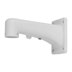 Soporte de pared - Para cámaras domo motorizadas - Aluminio - Apto para uso en exterior - Color blanco