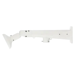 Soporte de pared - Para cámaras Fisheye+PTZ - Aluminio - Apto para uso en exterior - Color blanco - 165 x 12 x 652 mm