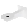 Soporte de pared - Para cámaras domo posicionadoras - Acero - Color blanco - Carga máxima 15 Kg - Pasador de cables