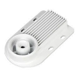 Adaptador para soporte de mástil - Para cámara posicionadora - Aluminio - Apto para uso en exterior - Color blanco - ...