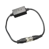 Aislador de fuente de alimentación - Optimizado para vídeo HDCVI - Instalación en cable coaxial - Cable 400 mm de lar...