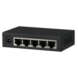 Switch Branded Gigabit - 5 puertos RJ45 - Velocidad 10/100/1000 Mbps - Alta velocidad en todos los puertos - Específi...